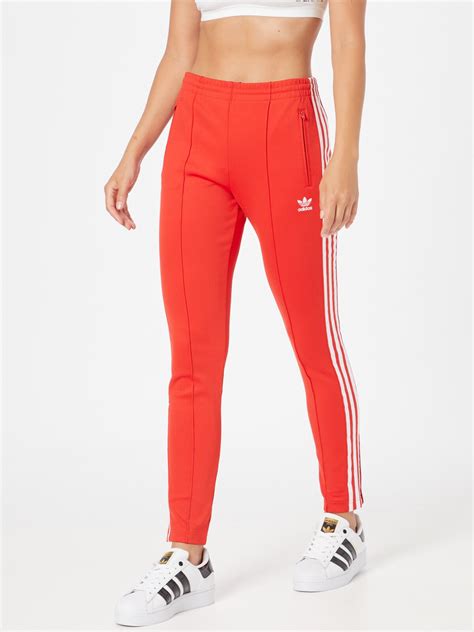 adidas rood dames broek|Adidas dames broeken.